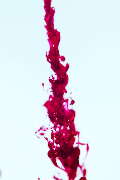 Free photo abstract blurred leaked red flush