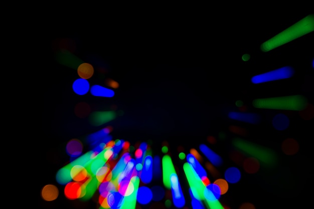 Free photo abstract bokeh background with colorful lights