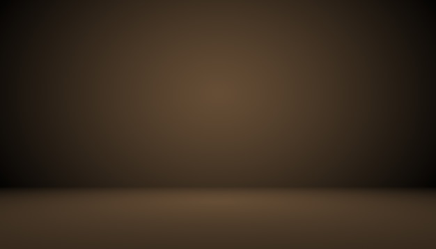 Abstract brown gradient well used as background for product display