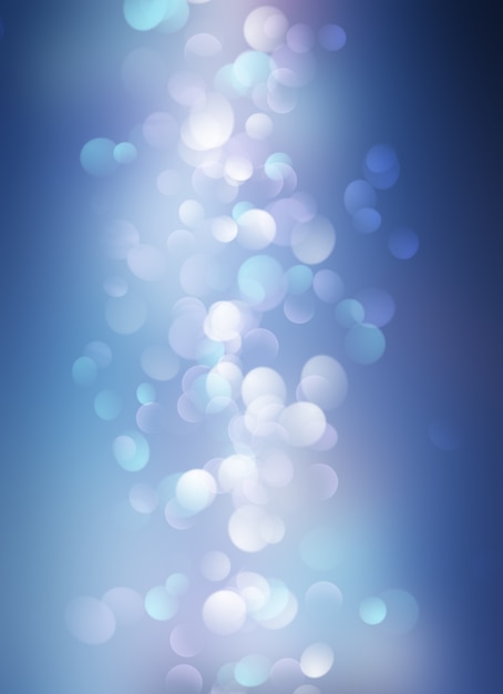 Free Photo abstract christmas background of bokeh lights