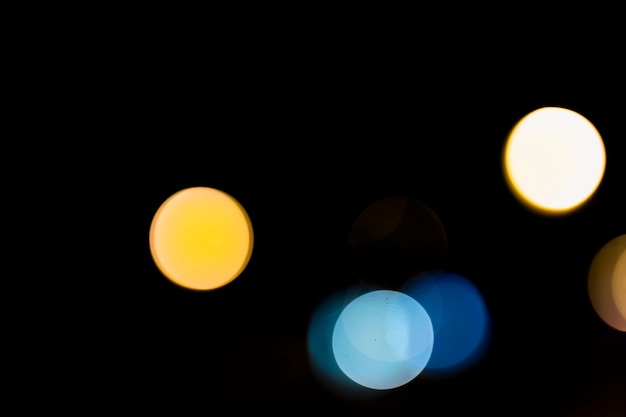 Free photo abstract circular bokeh background