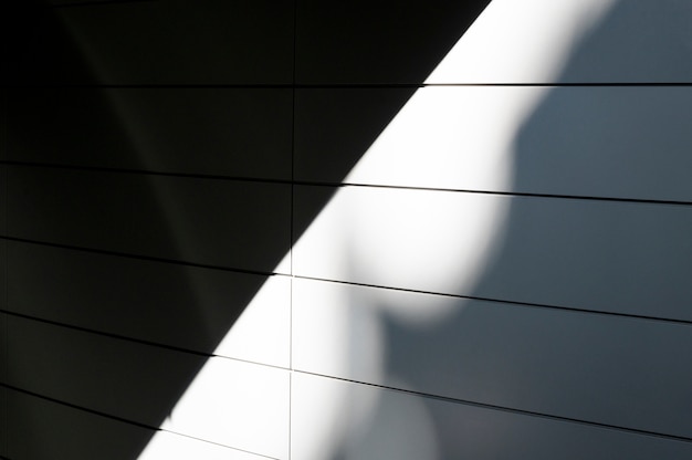 Free photo abstract city building shadows