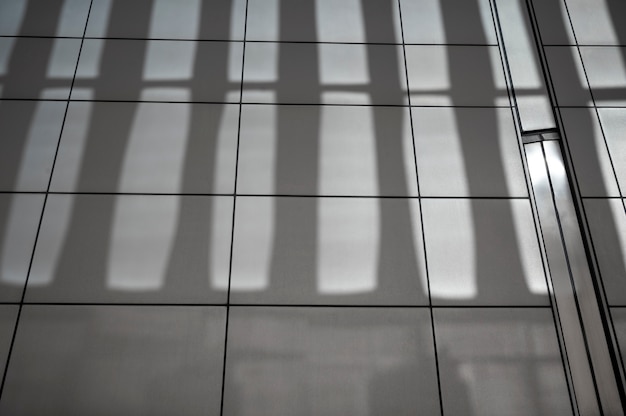 Free photo abstract city building shadows