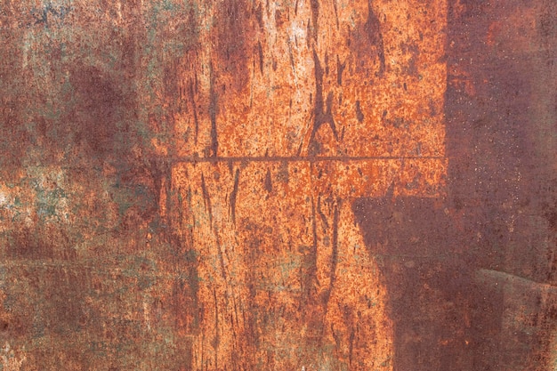 Abstract close-up of rusty metallic wallpaper