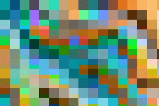 Abstract and colorful pixel background