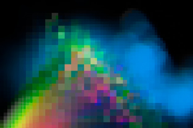 Free photo abstract and colorful pixel background