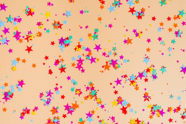 Abstract confetti background