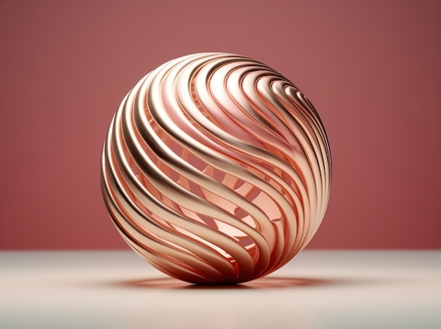 Free Photo abstract creative 3d sphere