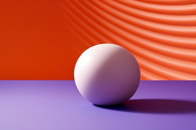 Abstract creative 3d sphere