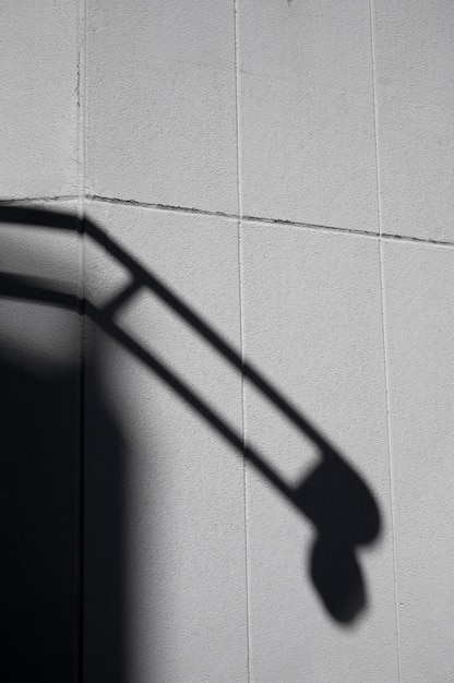 Free photo abstract daytime shadows from outdoors