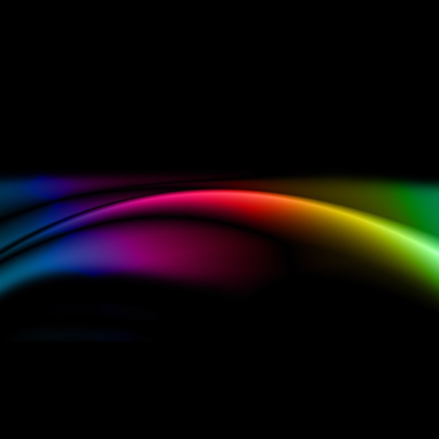 Free photo abstract design background with rainbow colours