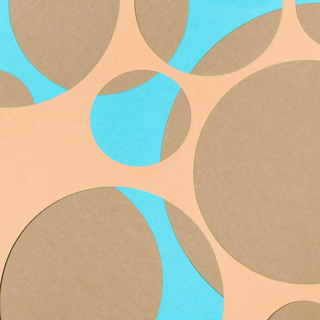 Free photo abstract design blue and brown paper background