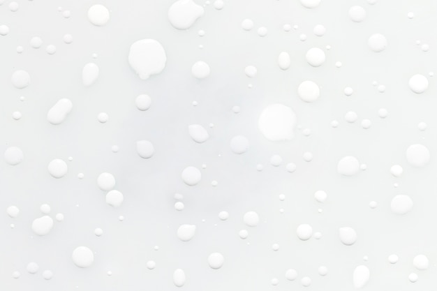 Free Photo abstract droplets rain of white paint