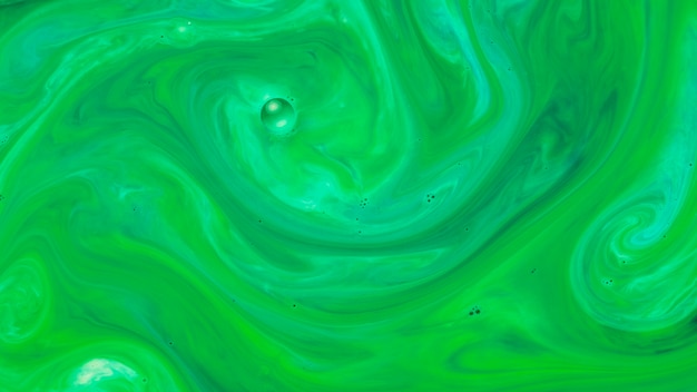 Free photo abstract fantasy green liquid marble texture background