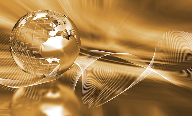 Free Photo abstract globe