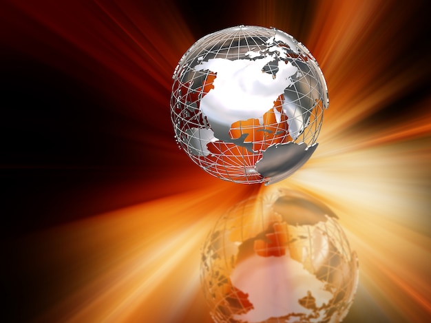 Free Photo abstract globe