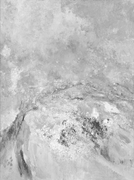 Free photo abstract gray oil paint textured background