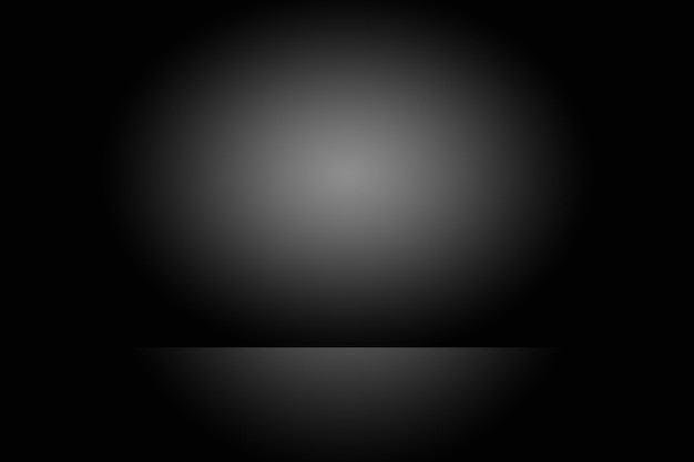 Abstract luxury blur dark grey and black gradient used as background studio wall for display your pr...