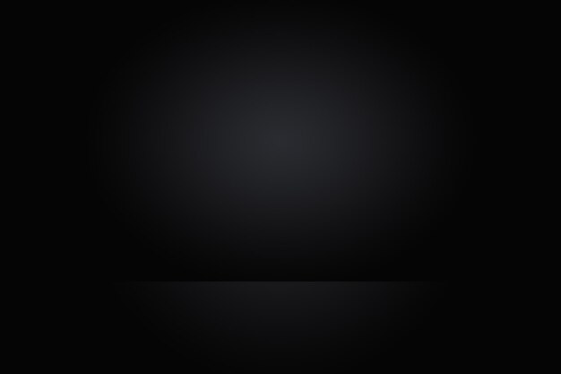 Abstract luxury blur dark grey and black gradient used as background studio wall for display your pr...