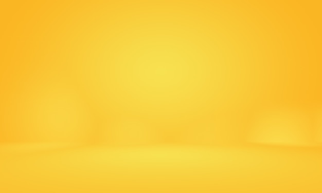 Free photo abstract luxury gold yellow gradient studio wall, well use as background,layout,banner and product presentation.