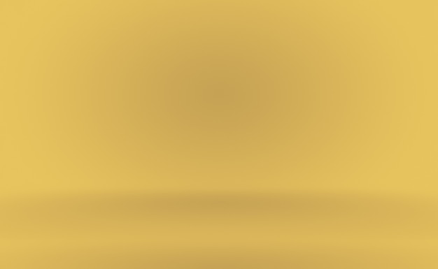 Abstract Luxury Gold yellow gradient studio wall, well use as background,layout,banner and product presentation.