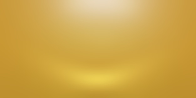 Abstract Luxury Gold yellow gradient studio wall, well use as background,layout,banner and product presentation.