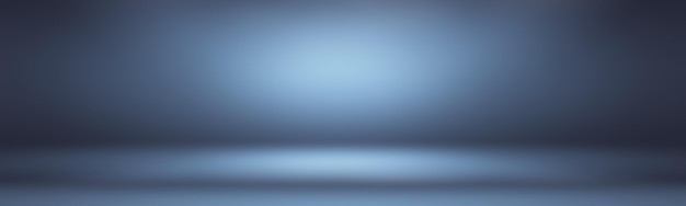 Free Photo abstract luxury gradient blue background smooth dark blue with black vignette studio banner