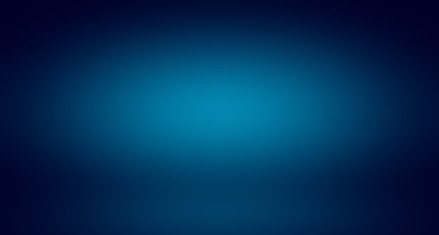 Free Photo abstract luxury gradient blue background. smooth dark blue with black vignette studio banner.