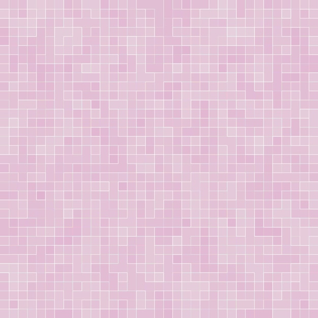 Free photo abstract luxury sweet pastel pink tone wall floor tile glass seamless pattern mosaic background texture for furniture material.