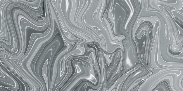 Free photo abstract marble texture black and white grey background handmade technique