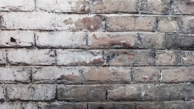 Free photo abstract old brick wall surface texture