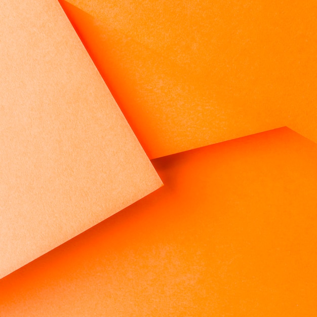 Abstract orange paper background design