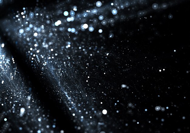 Abstract particles bokeh effect wallpaper