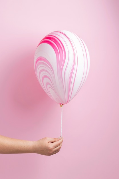 Free Photo abstract pink festive balloon