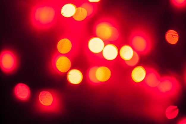 Abstract red lights 