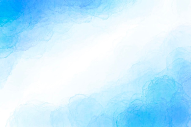 Abstract Refreshing Blue Tropical Watercolor Background Illustration High Resolution Free Image