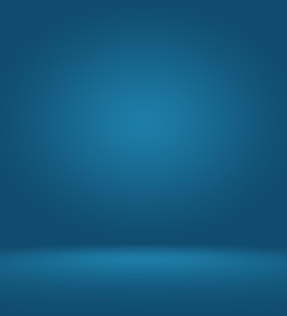 Free Photo abstract smooth blue with black vignette studio well use as backgroundbusiness reportdigitalwebsite template