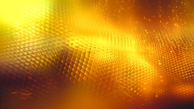 Free photo abstract texture digital yellow background generative ai