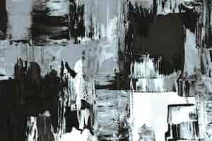 Free photo abstract wallpaper background, textured black and white