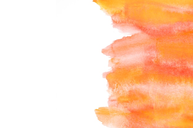 Free Photo abstract watercolor brush strokes over white paper