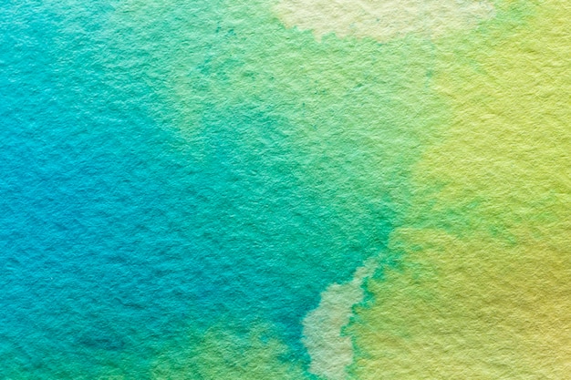 Abstract watercolor light and dark green background