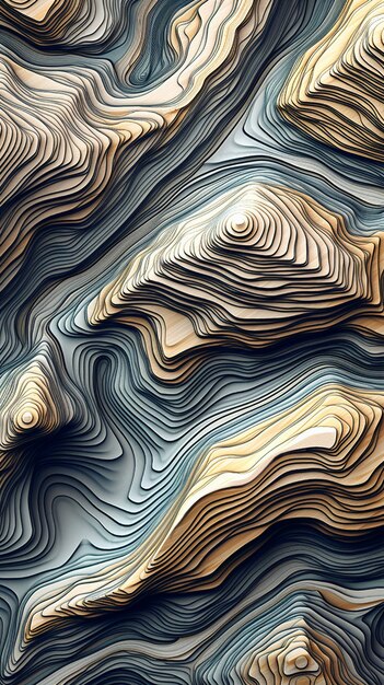 Abstract wavy background