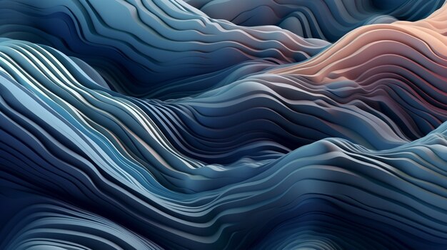 Abstract wavy background