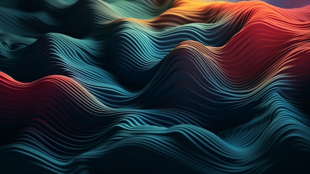 Free Photo abstract wavy background