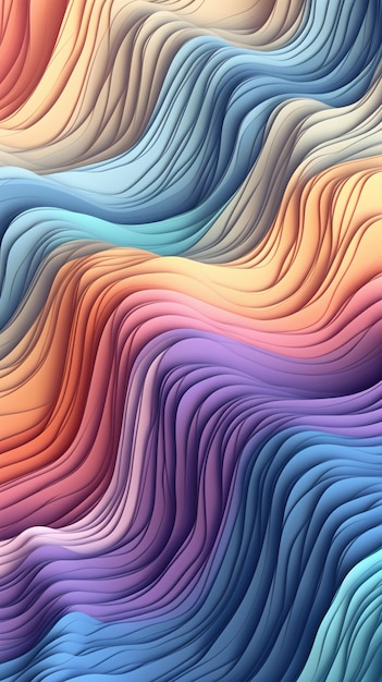 Abstract wavy background