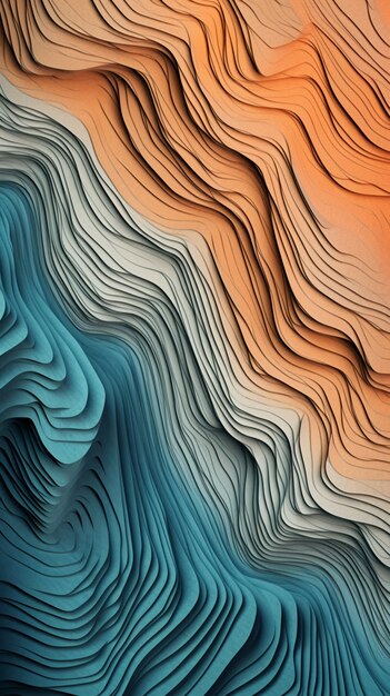 Abstract wavy background