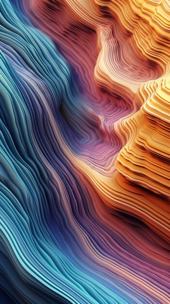 Abstract wavy background