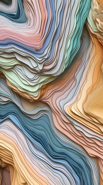 Abstract wavy background