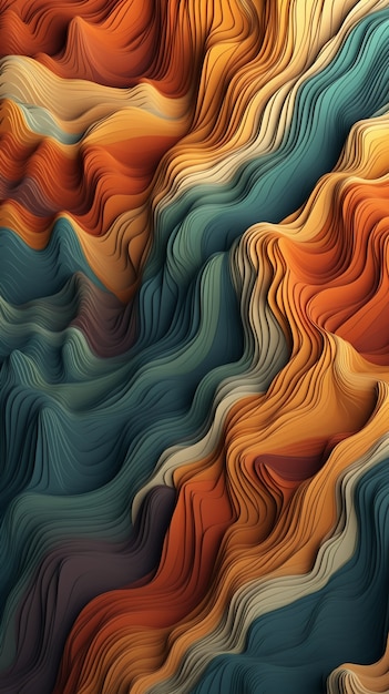 Abstract wavy background