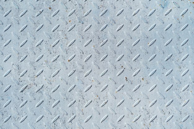 Abstract white blue metal background.